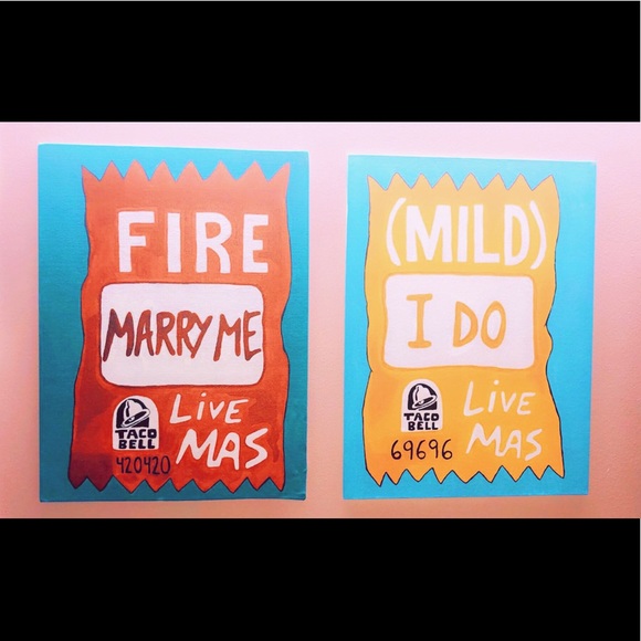 Wall art - Taco Bell inspiration - Picture 1 of 3